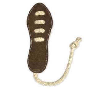 Georgie Paws Footy Boot Dog Toy Chicory NWT